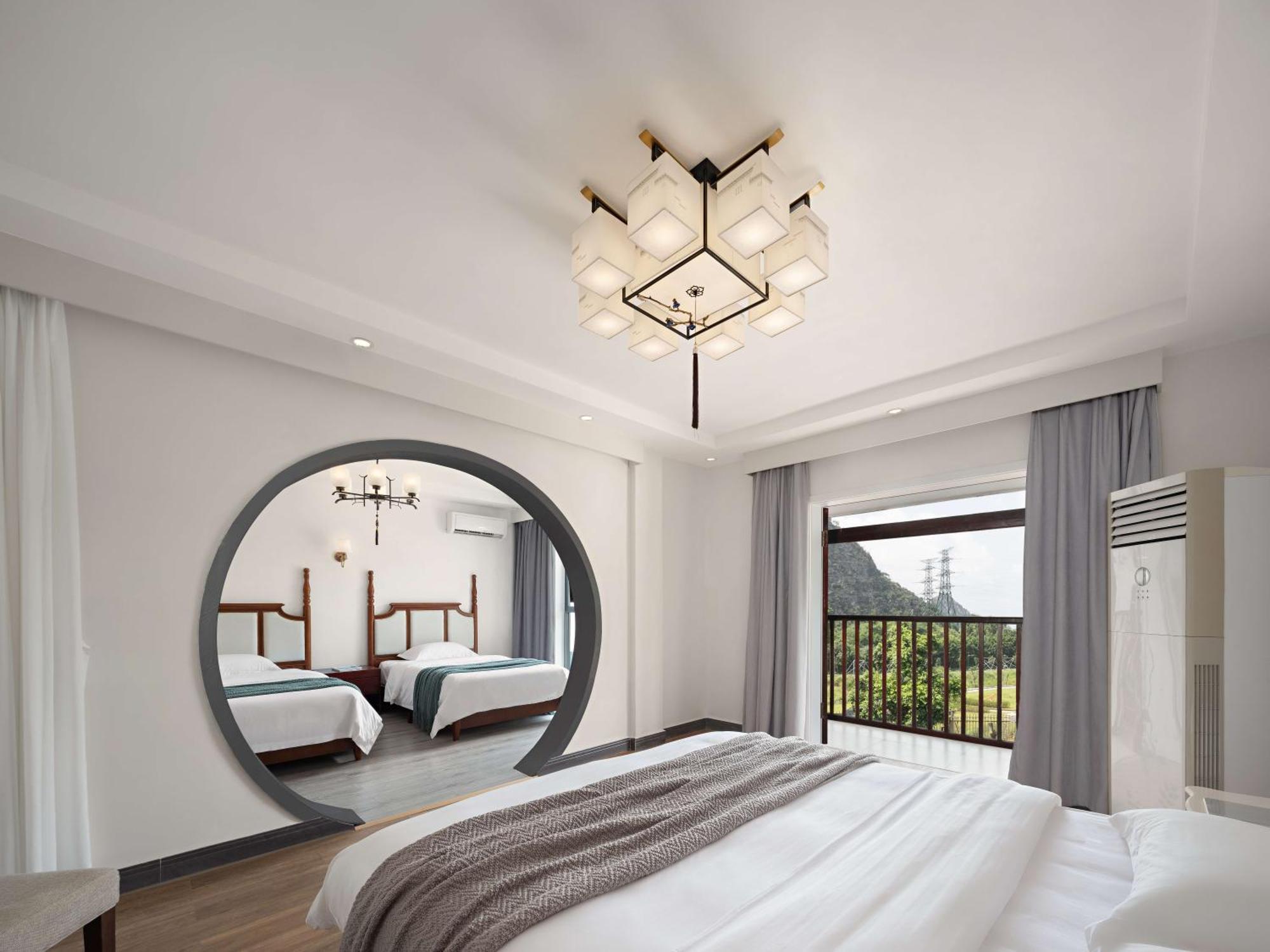 Serene Vale Inn Guilin-Free One Way Pick Up Service To High-Speed Railway Station For 2 Nights Exterior foto
